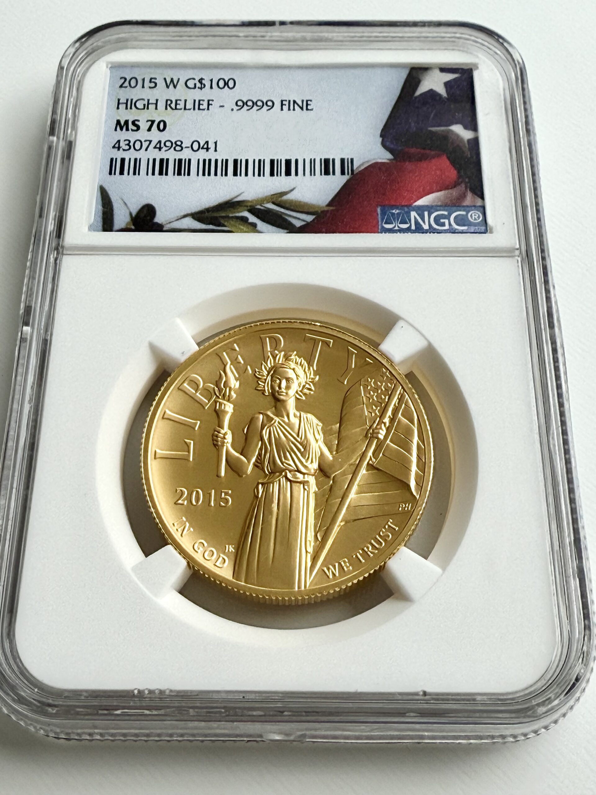 美国- 2015 - 100 美元- American Liberty