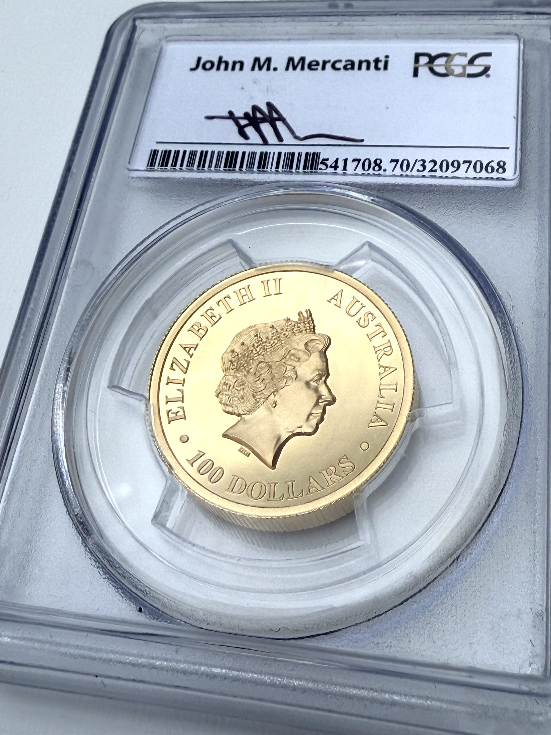 Wedge-Tailed Eagle 2015 1 oz Gold High Relief PCGS PR70