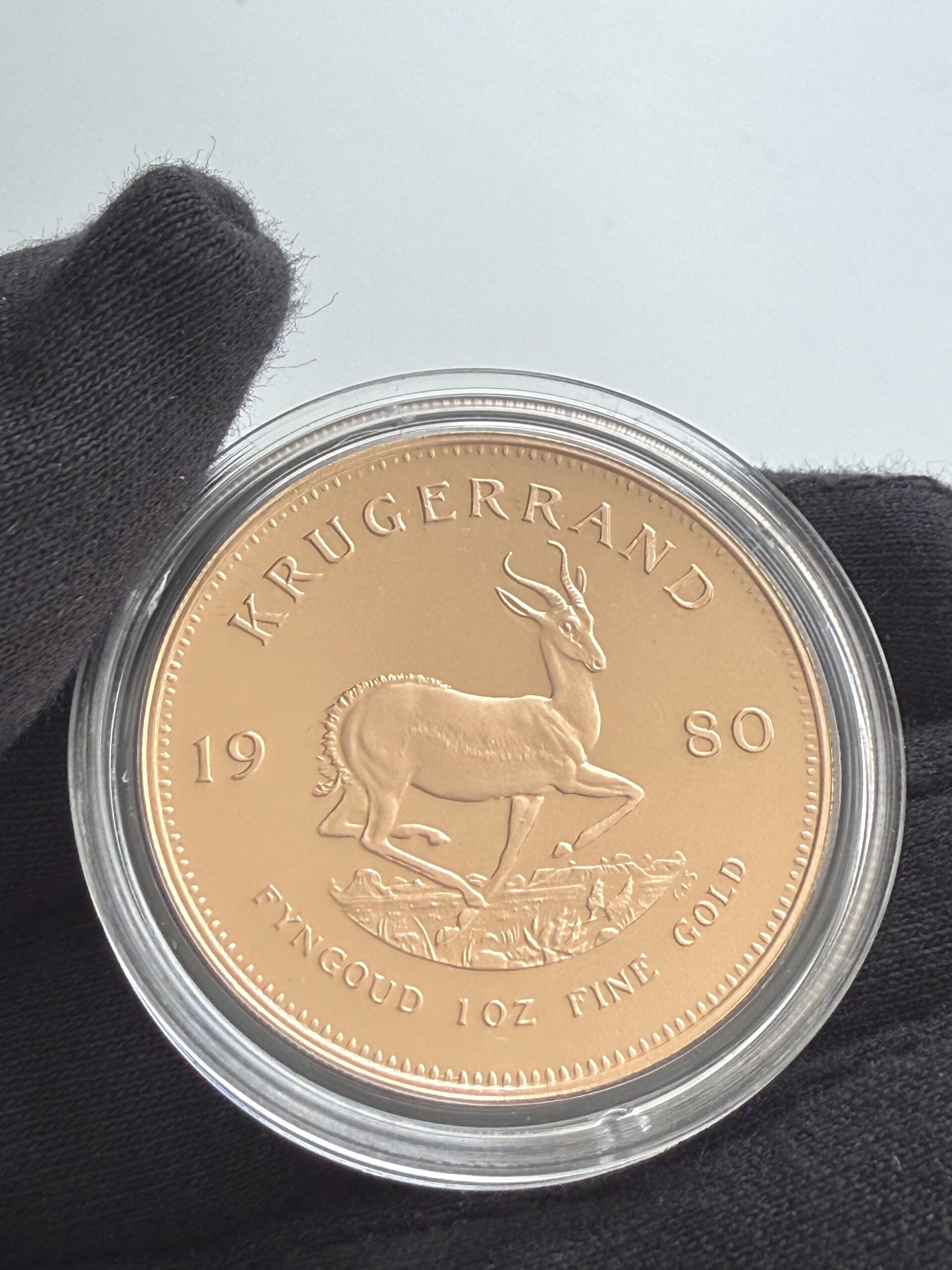 南非– 克鲁格兰– 1980 – 1盎司精制金- RareCoin