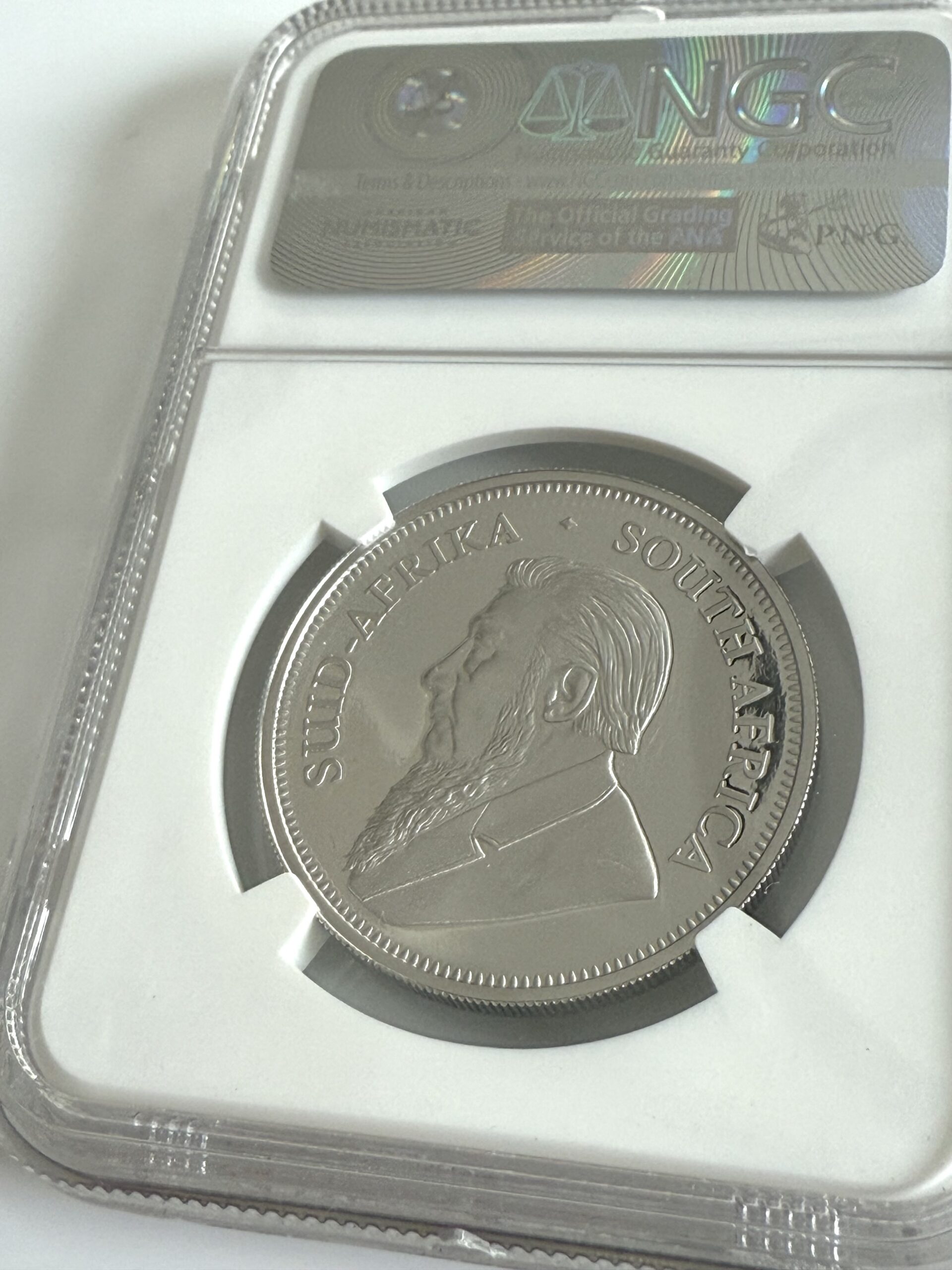 Krugerrand 2017 - 1 盎司铂金PF70 UCAM |铸币量2.017