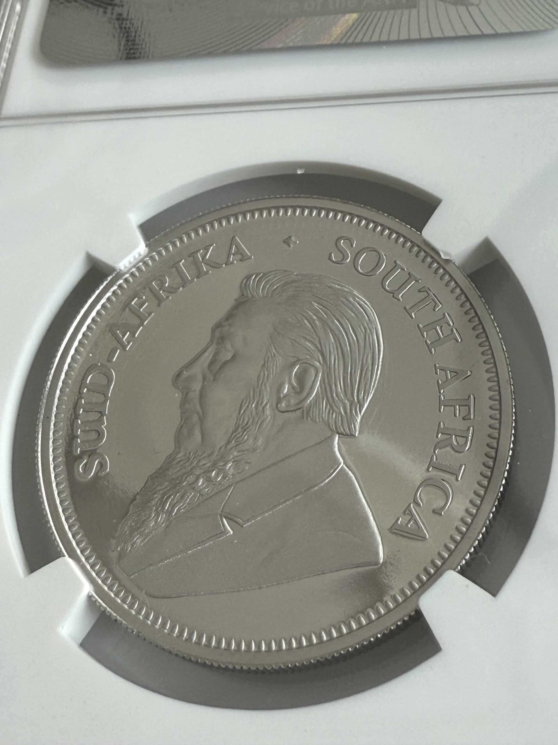 Krugerrand 2017 - 1 盎司铂金PF70 UCAM |铸币量2.017