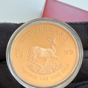 南非 1995 年克鲁格兰 1 盎司精制品质跳羚金币