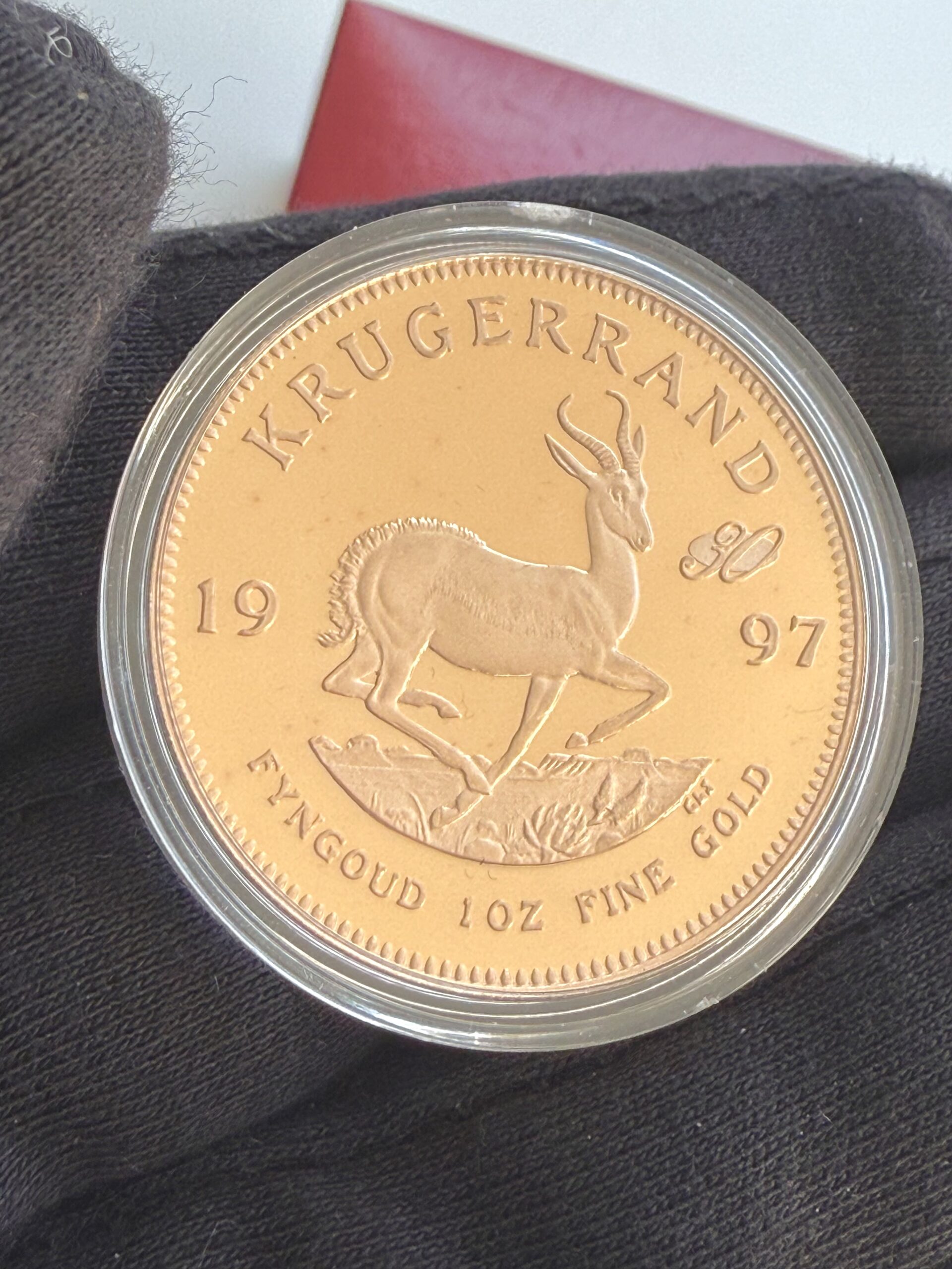 Krugerrand 1997 – 周年纪念版– 限量330 枚