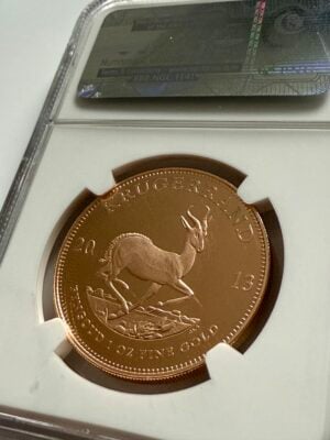 克鲁格兰-2013-金-NGC-PF70-ucam_2 南非克鲁格兰 2013 - 1盎司NGC PF70 UCAM金币封套