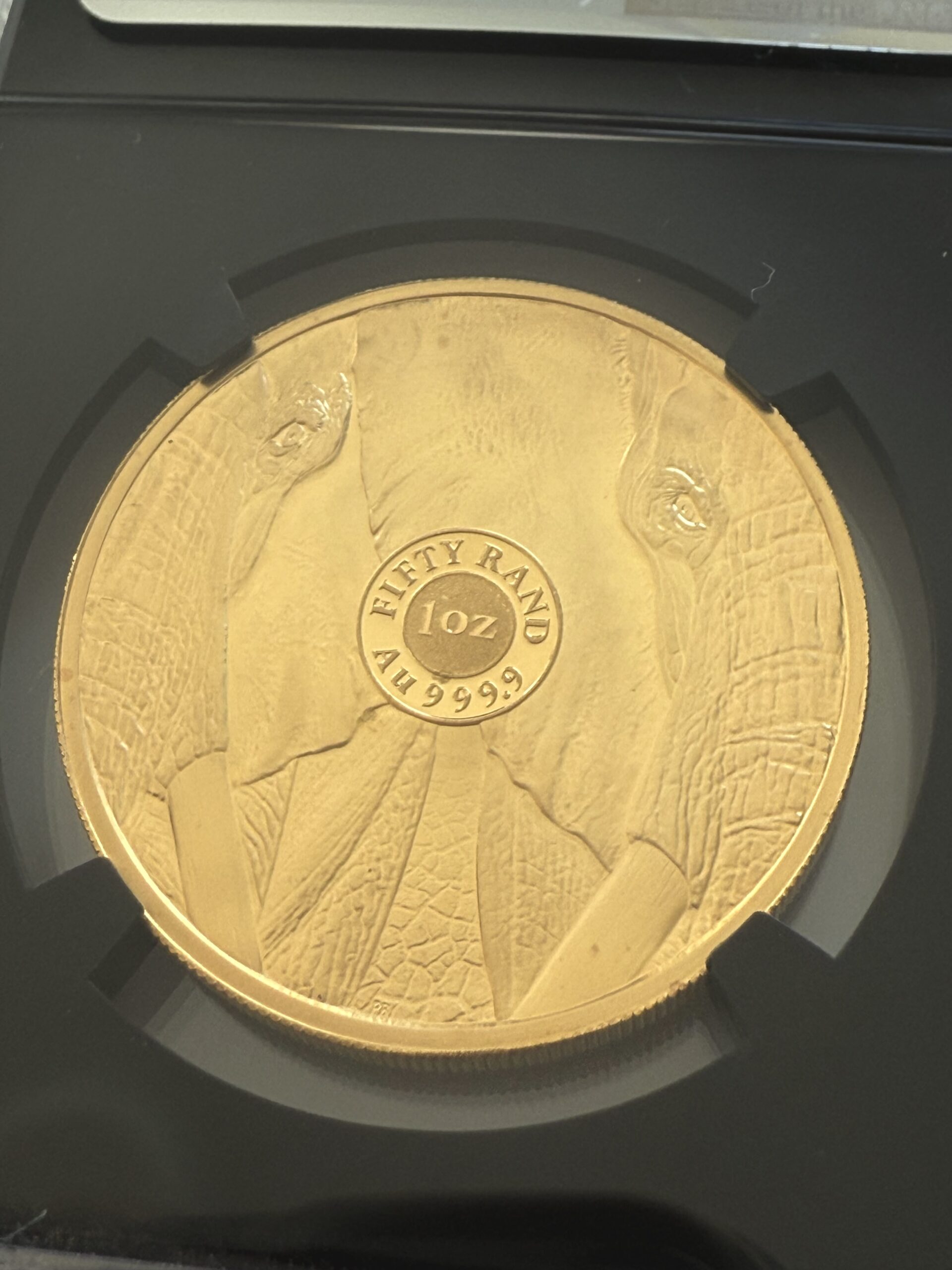 南非2019年五象- 1盎司精制金币NGC PF70