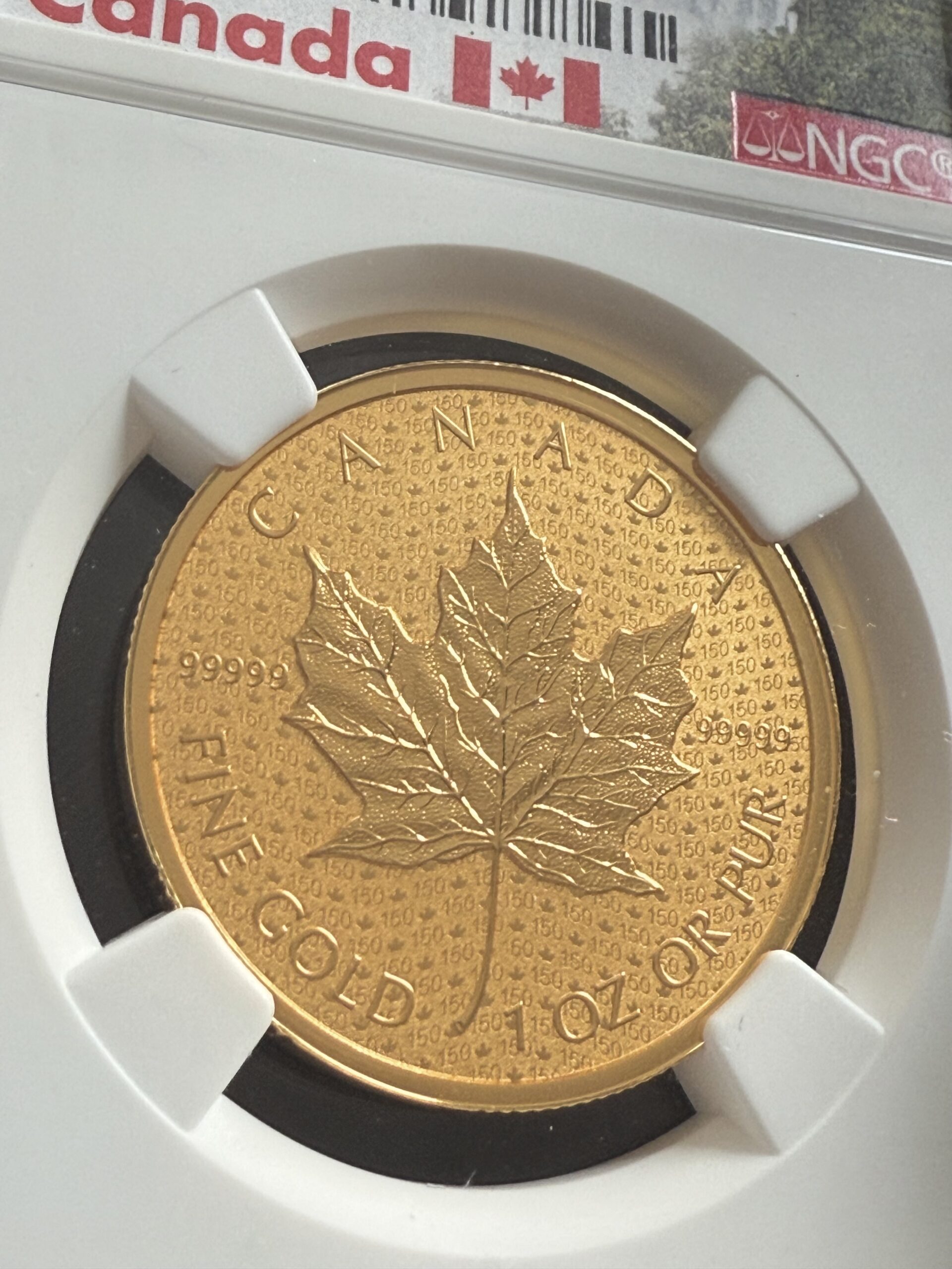 Canada – 2017 – Iconic Maple Leaf – Reverse Proof – NGC PF 70