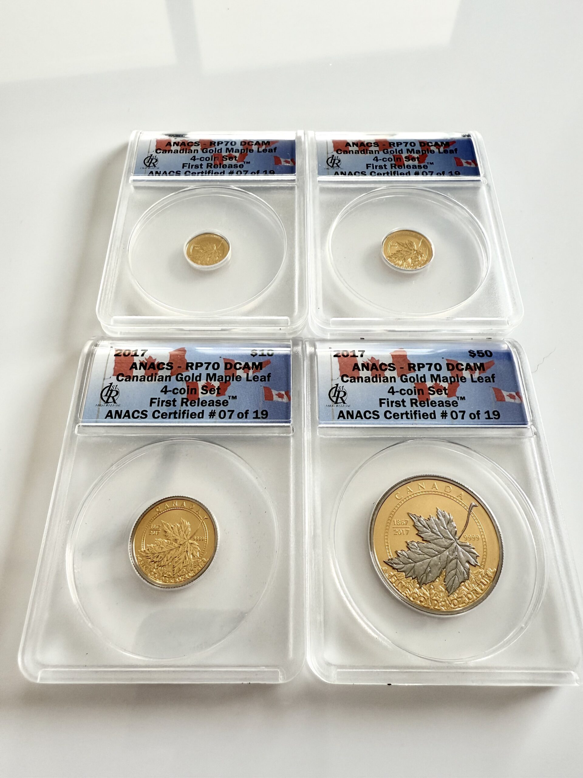 加拿大- 2017 - 枫叶- 反向证明分数套装