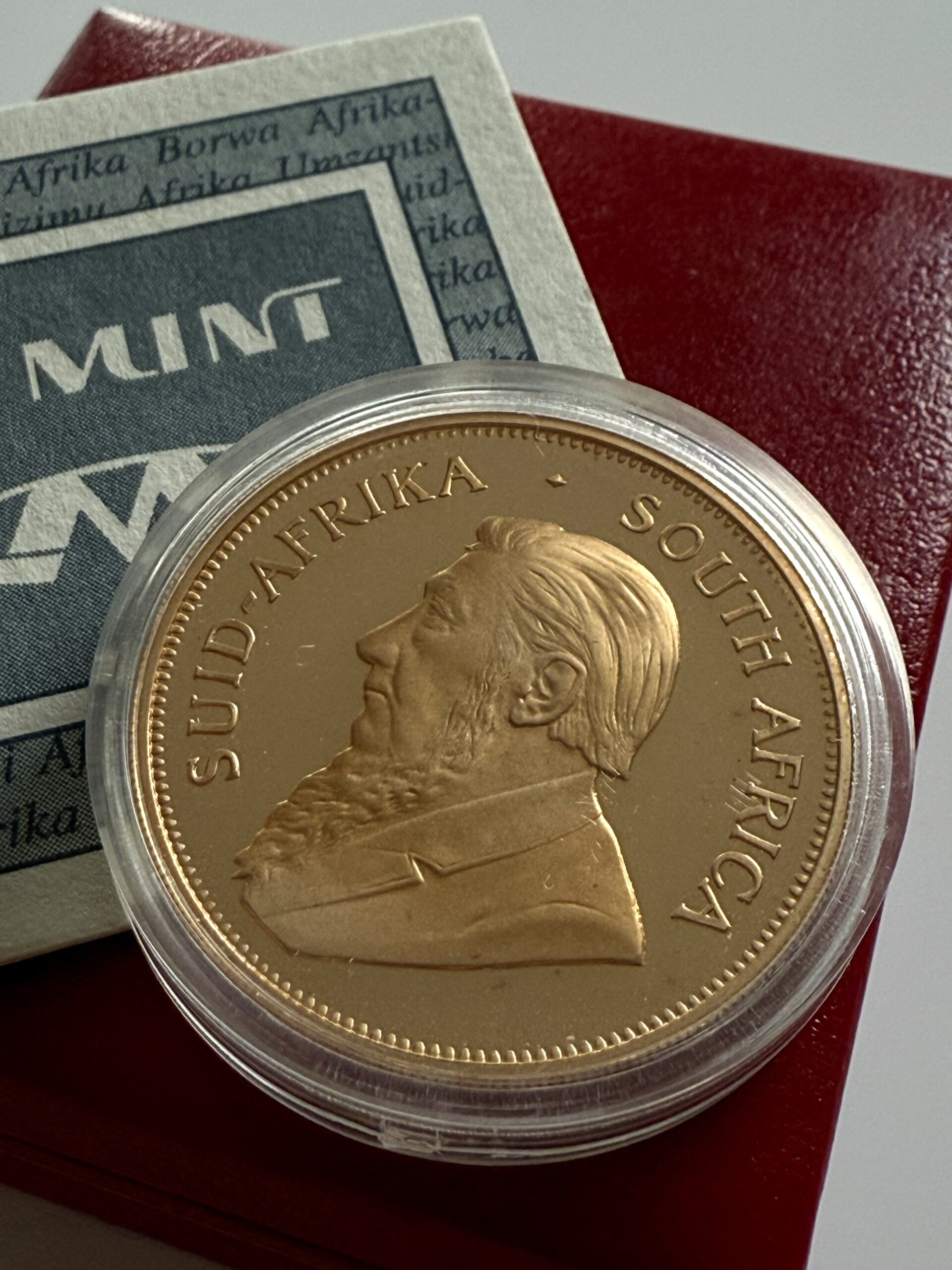南非- 克鲁格兰- 1996 - 1盎司精制金币