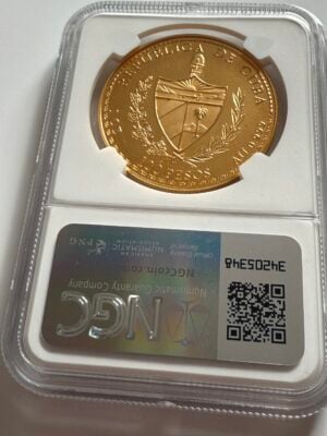 kuba-1992-guama-neue-welt-gold-1oz-proof-ngc-pf68-ucam_2 Kuba 1992 Goldmünze 100 Pesos Guamá – 500 Jahre Neue Welt, 1 oz Proof, NGC PF68 Ultra Cameo zertifiziert