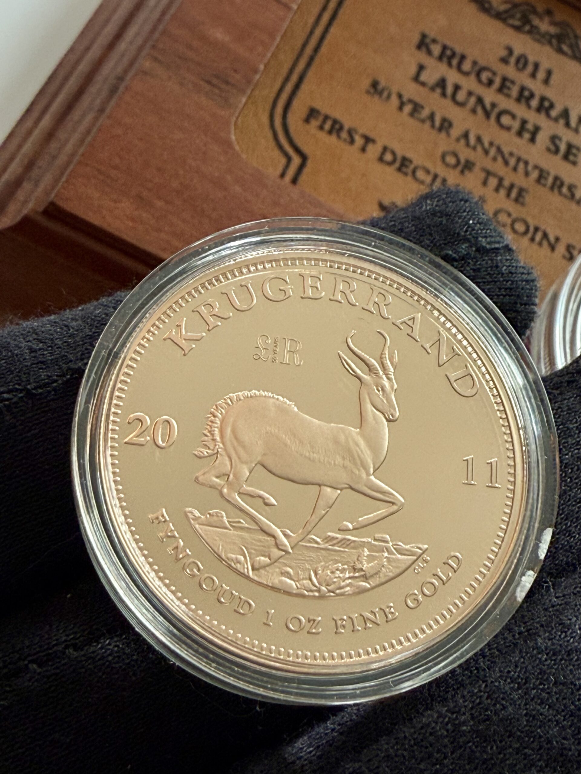 南非- 克鲁格兰- 2011 - 50 年十进制硬币系列