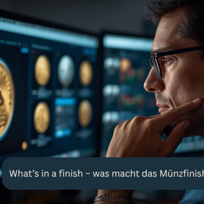 Cosa c'è in una finitura? Cosa rende la moneta così rifinita?