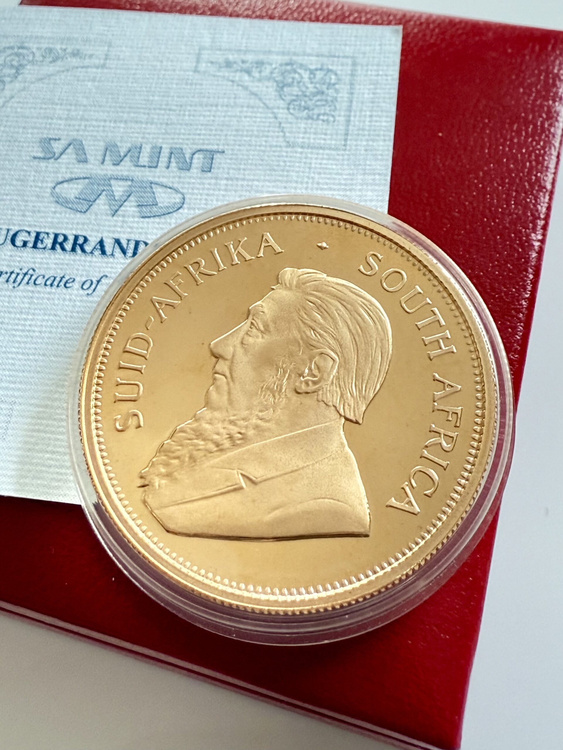 South Africa - Krugerrand - 1998 - 1oz Proof Gold Coin