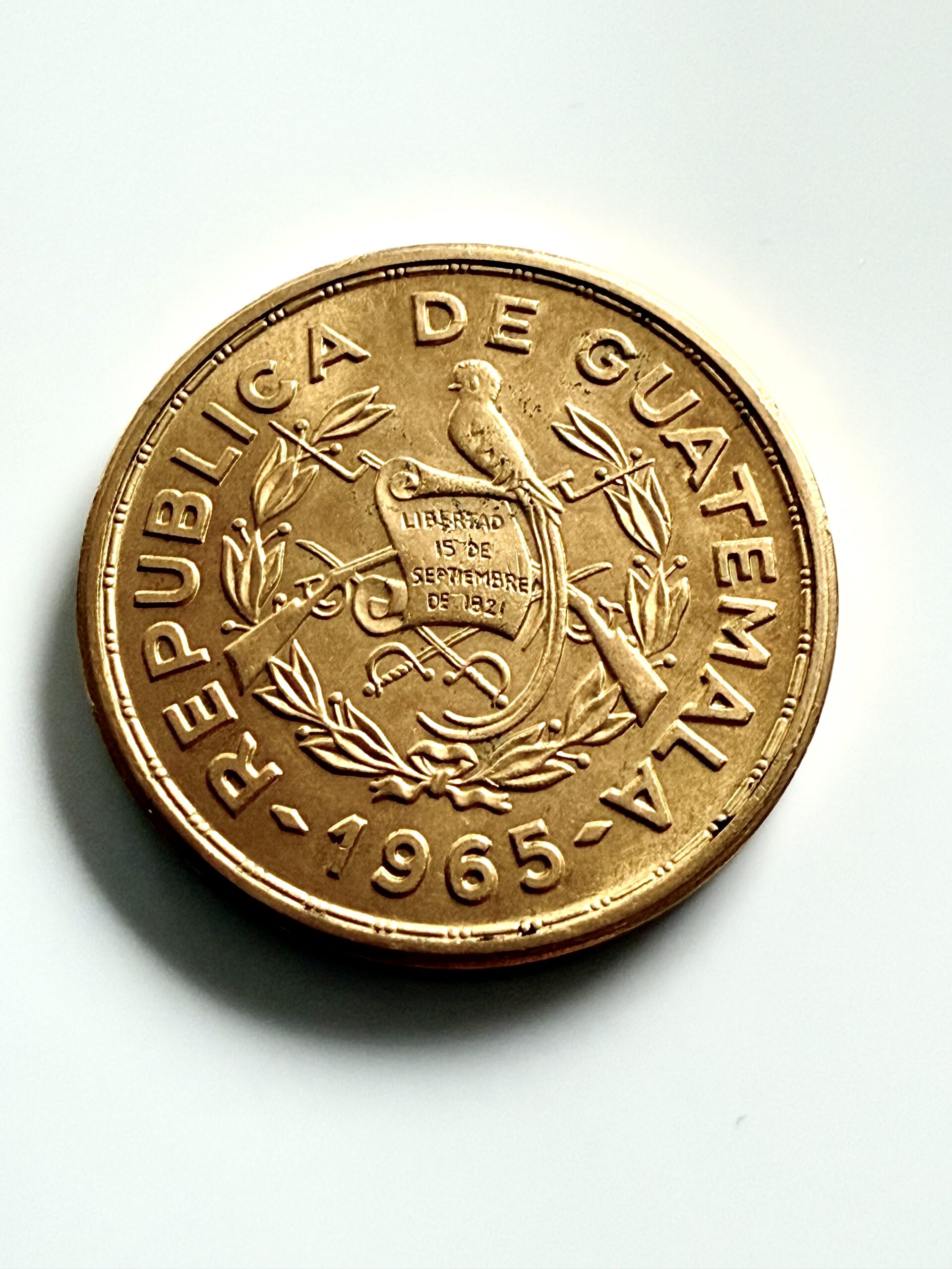 危地马拉- 1965 年- 金牌Tecún Umán - 金牌