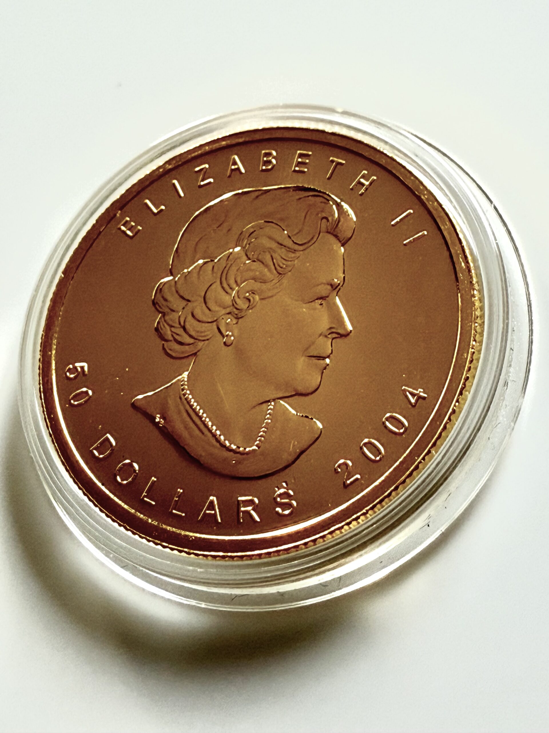 加拿大- 2004年- 50美元- 枫叶25周年纪念