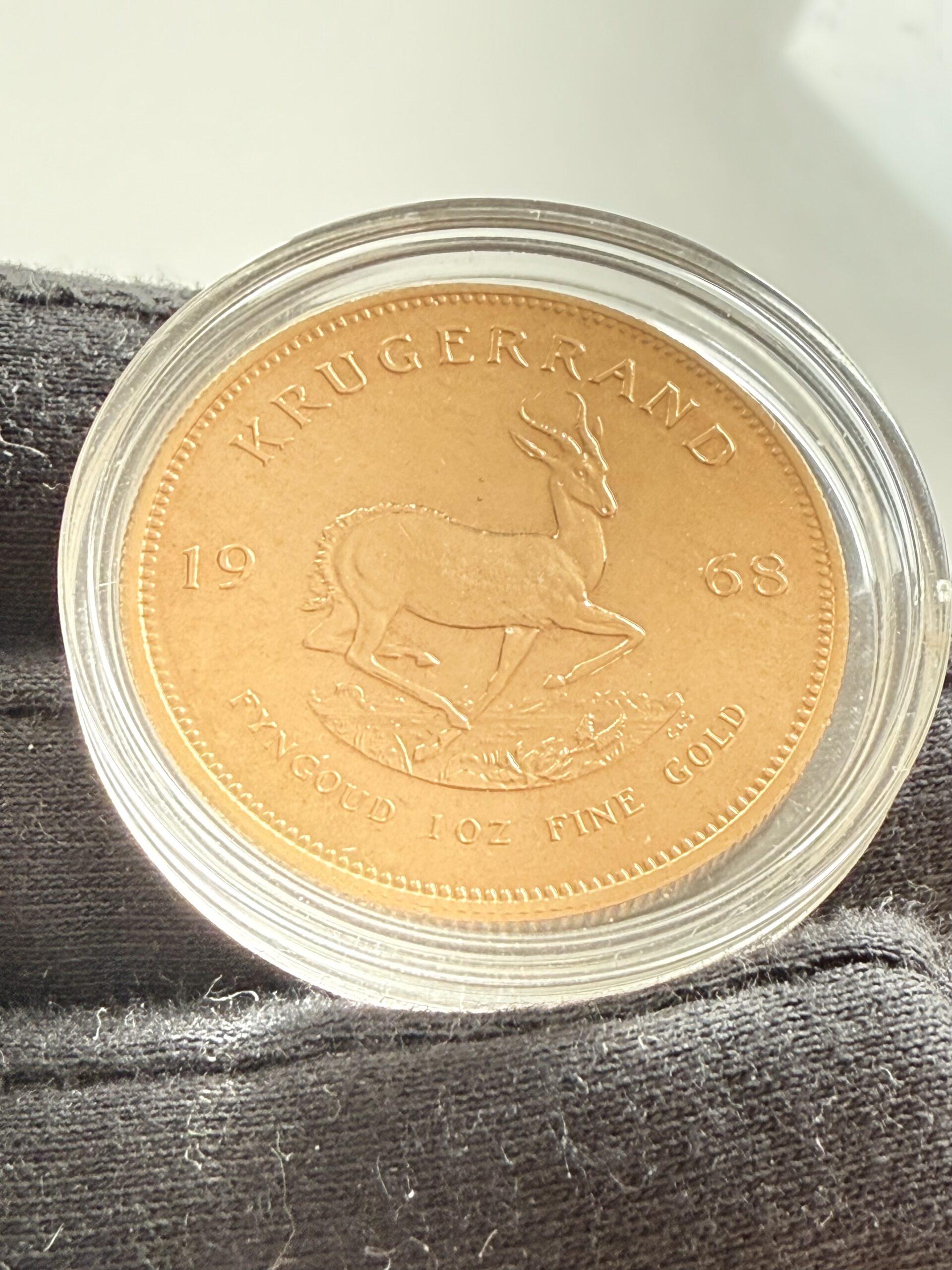 南非克鲁格兰- 1968 - 1 盎司黄金- RareCoin