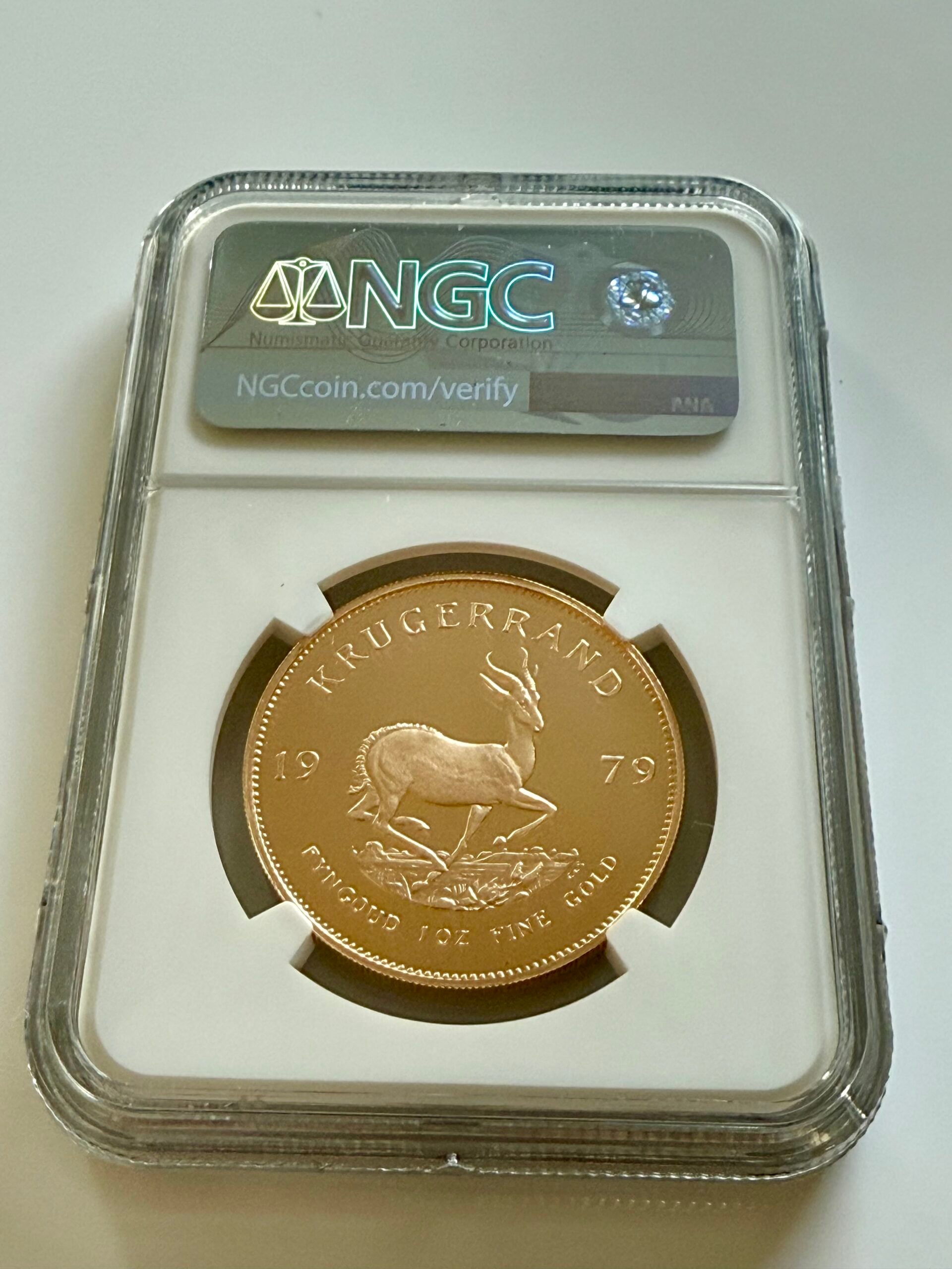 South Africa - Krugerrand - 1979 - 1 oz Gold Proof