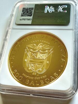 panama-1976-500-balboas-500-jahre-vasco-nunez-de-balboa-gold-proof-ngc-pf69-ultra-cameo_2 Panama 1976 500 Balboas Vasco Nunez de Balboa Goldmünze Proof im NGC Holder PF69 Ultra Cameo