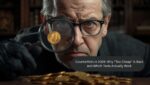 Numismatist examines gold coin with magnifying glass - Counterfeits in 2026: Why “Too Cheap” Is Back and Which Tests Actually Work - Wasserthal RareCoin.Store