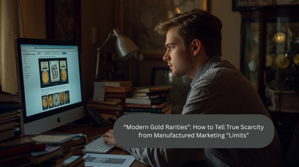 “Rarità moderne” in oro: come distinguere la vera rarità dai limiti del marketing
