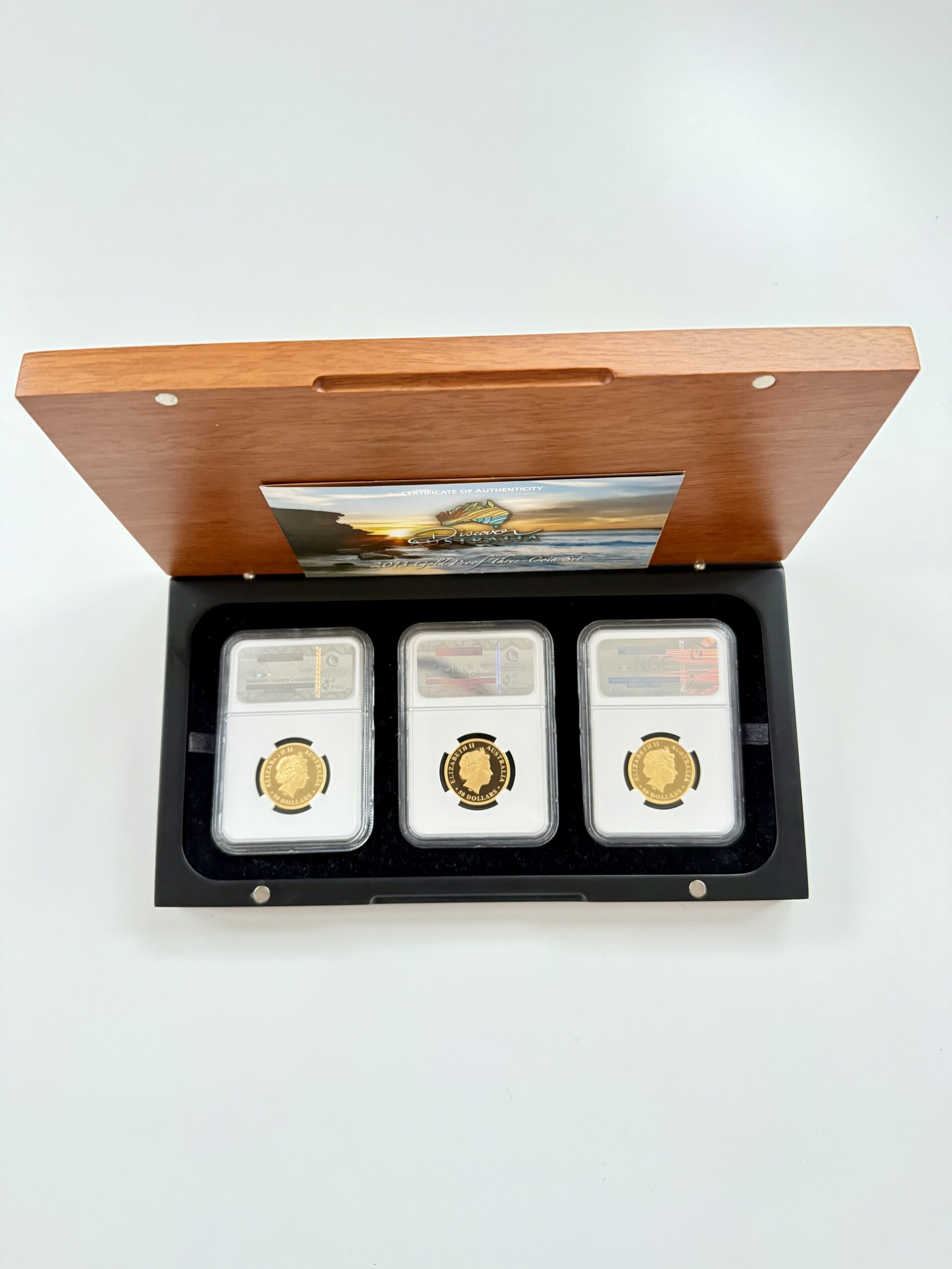 澳大利亚- 2013年- 3 x 50美元- 探索澳大利亚