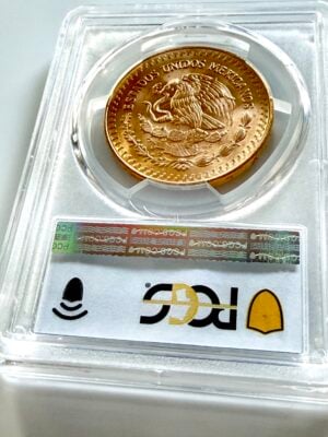 墨西哥-1981-1-Onza-Libertad-黄金-辉煌未流通-PCGS-ms67_2 Mexiko 1981 1 Onza Libertad Goldmünze, Stempelglanz, PCGS MS67, frühe Ausgabe der mexikanischen Libertad-Serie.