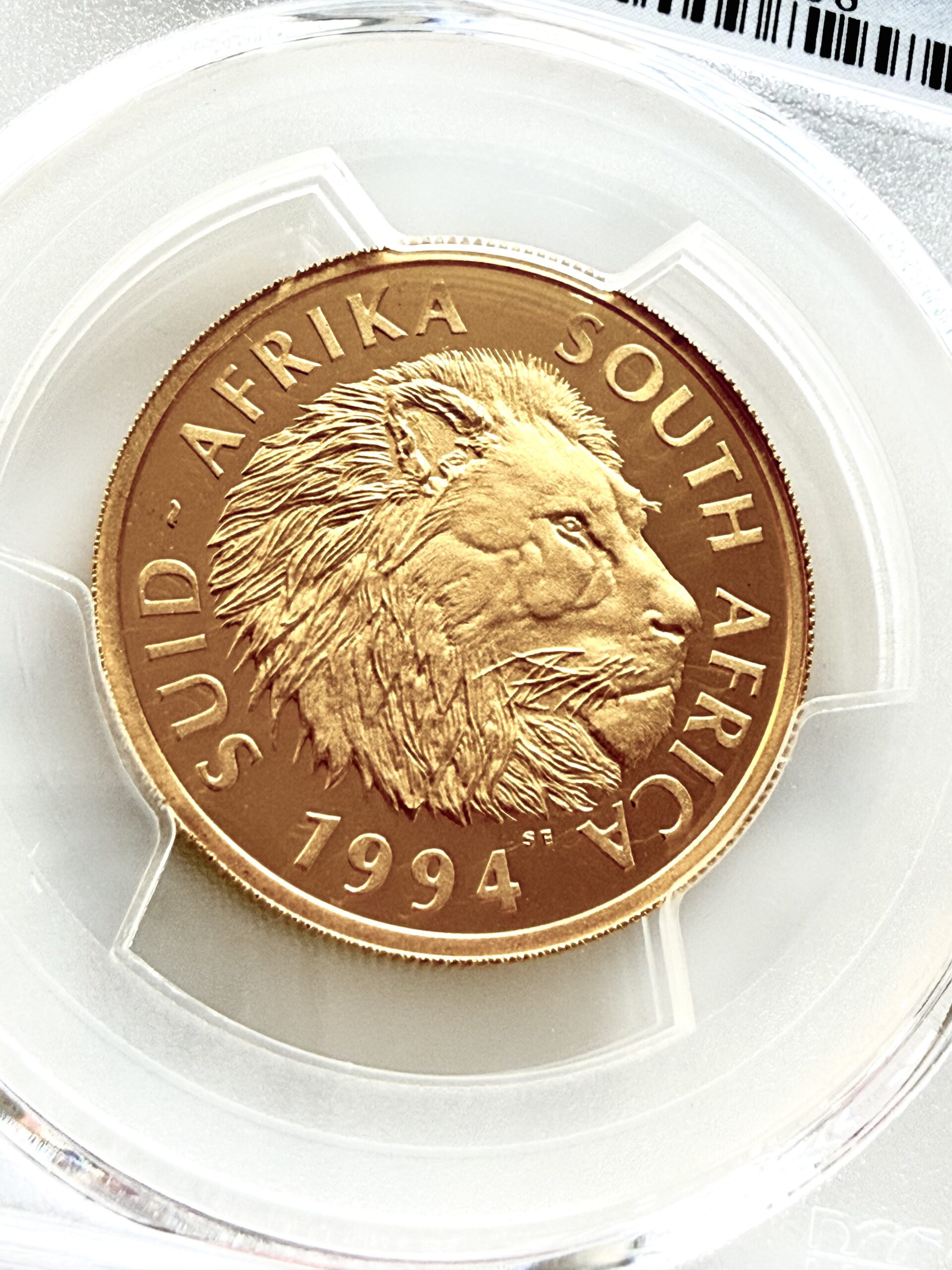 south africa-1994-natura-lowe-1-2oz-gold-proof-pcgs-pr68-dcam_5 South Africa 1994 Natura Lion 1/2 oz Gold Proof - PCGS PR68 DCAM - KM-191 - Wasserthal RareCoin.Store