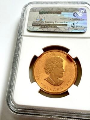 maple-leaf-2011-reverse-proof-ngc-pf69_2 Moneta d'oro certificata 2011 Canada Maple Leaf G$50 Reverse Proof NGC PF 69 – Wasserthal RareCoin.Store.