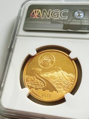 china-2018-panda-moon-festival-jade-ngc-pf70-ucam_2 NGC-zertifizierte Goldmünze aus China von 2018, Moon Festival Panda Jade Edition, First Day of Issue, bewertet mit PF70 Ultra Cameo.