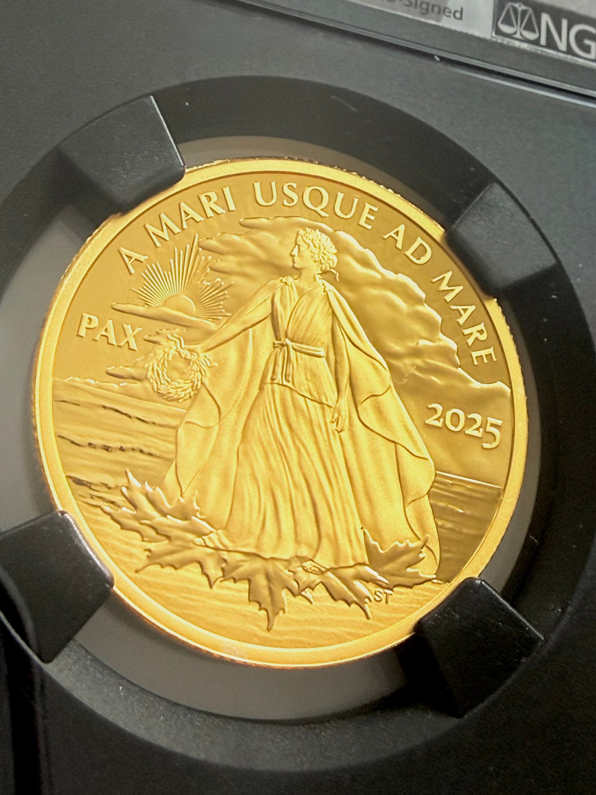 Canada - 2025 - 200 Dollars - Peace Dollar - 1 oz Gold - Proof