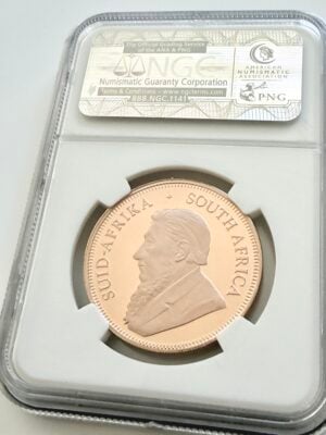 South Africa 2009 Krugerrand Government on Wheels NGC PF69 Ultra Cameo in Slab