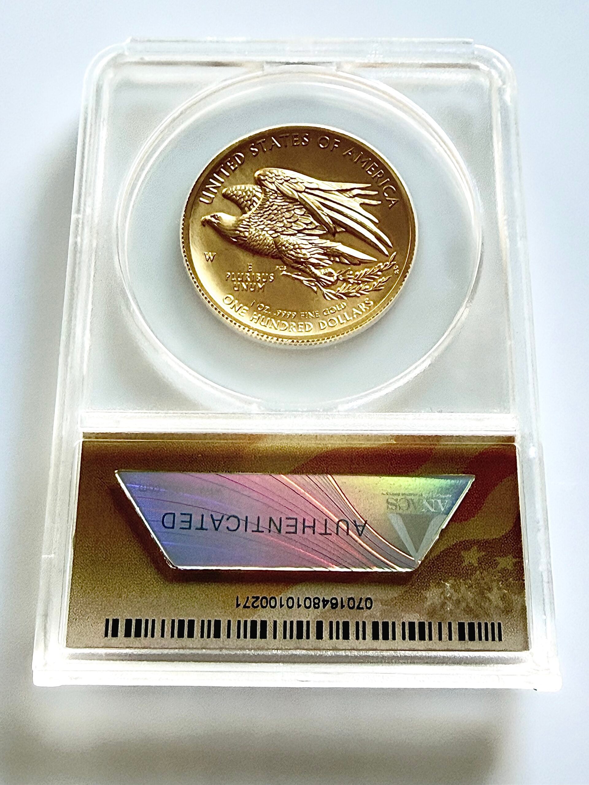 USA - 2015 - 100 Dollars - American Liberty - High Relief - 1 oz
