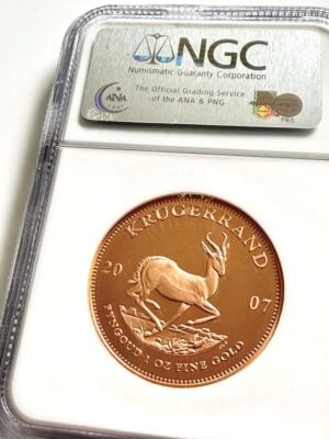 south-africa-2007-kruegerrand-40th-anniversary-ngc-pf70_2 Krugerrand 2007 Proof 40th Anniversary NGC PF70 Ultra Cameo in certified slab