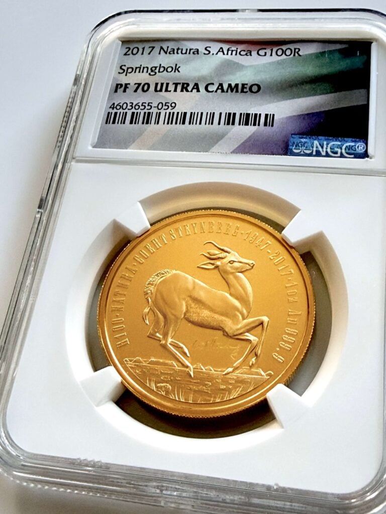 Südafrika 2017 Natura Coert-Steynberg-Signatur NGC PF70 Zertifikat 4603655-059