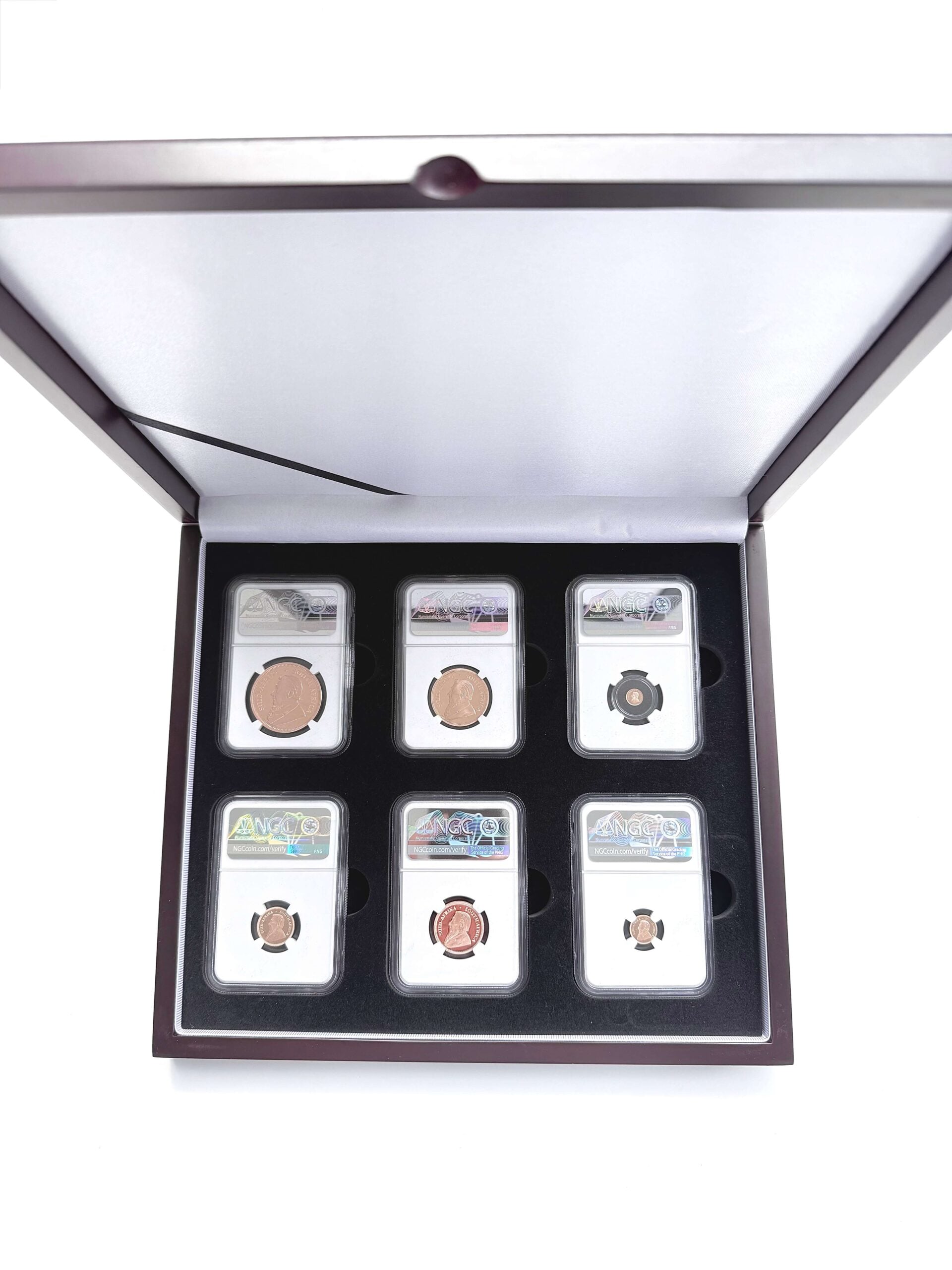 2022 Südafrika Krügerrand 6 Coin Prestige Set NGC PF70 Ultra Cameo Vorderseiten