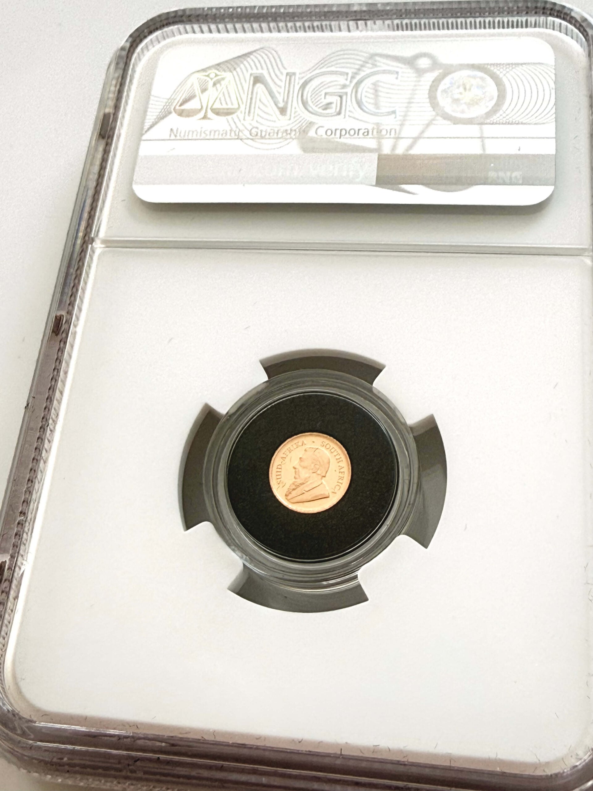 2022 Südafrika 1/50 oz Gold Krügerrand NGC PF70 Ultra Cameo Vorderseite Paul Kruger