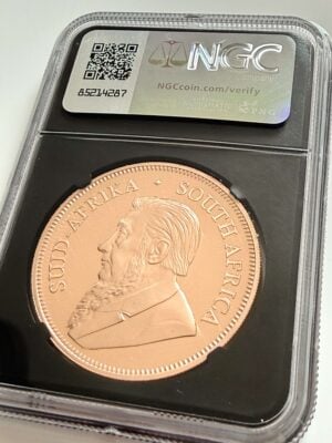 2025 Südafrika Krügerrand 2 oz Gold Vorderseite Paul Kruger NGC PF70